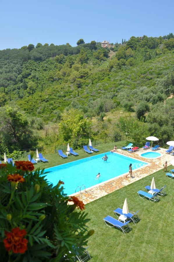 Luxury Loft Apartment With Pool - Pelekas Beach, Corfu Екстериор снимка