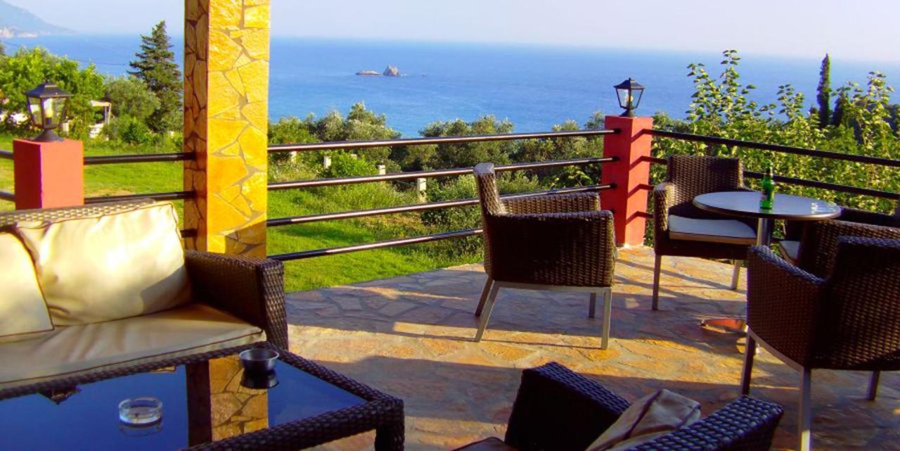Luxury Loft Apartment With Pool - Pelekas Beach, Corfu Екстериор снимка